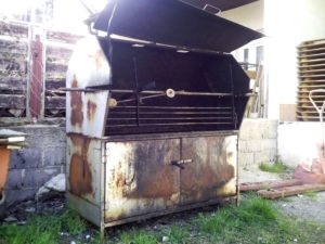 Renovace grilu pro Šantán Choceň